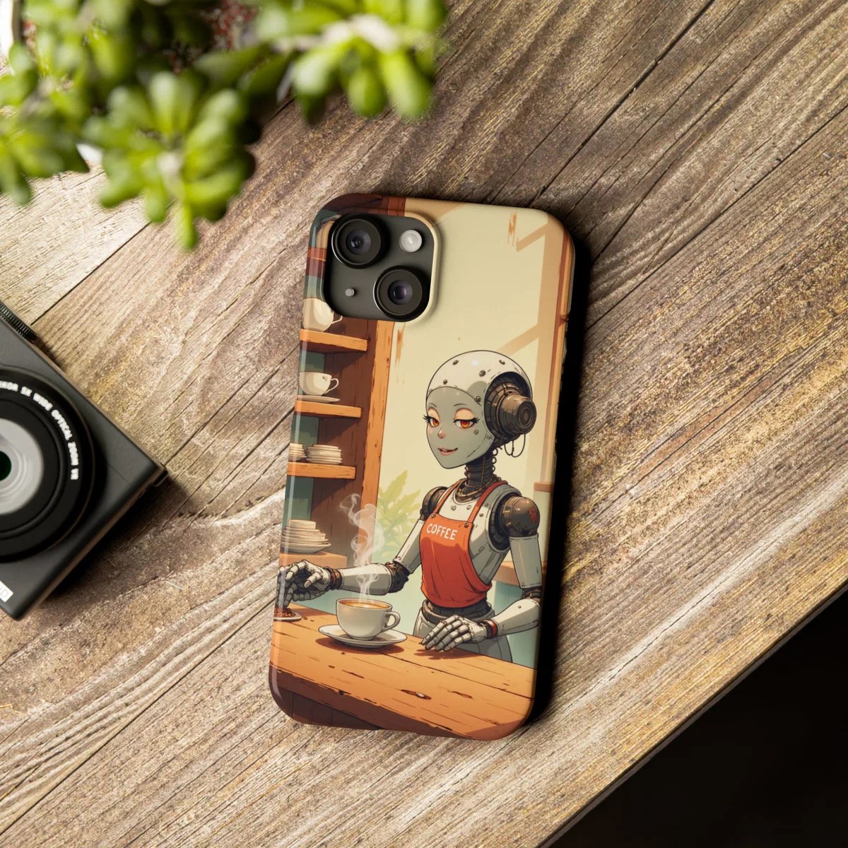 Copy of Robot Barista Slim Phone Case Copy of Robot Barista Slim Phone Case