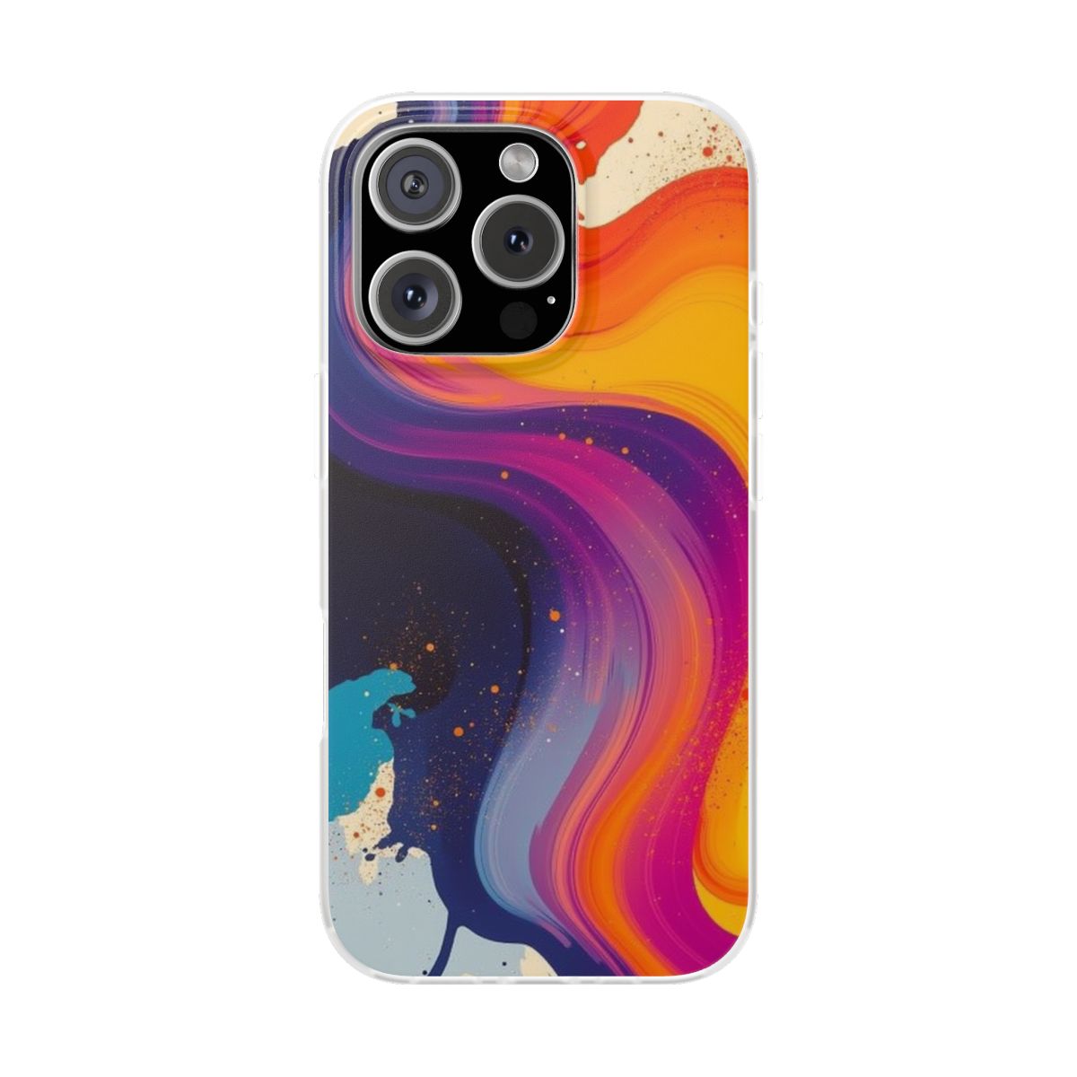 Vivid Flow iPhone 16 Pro Flexi Phone Case Vivid Flow iPhone 16 Pro Flexi Phone Case