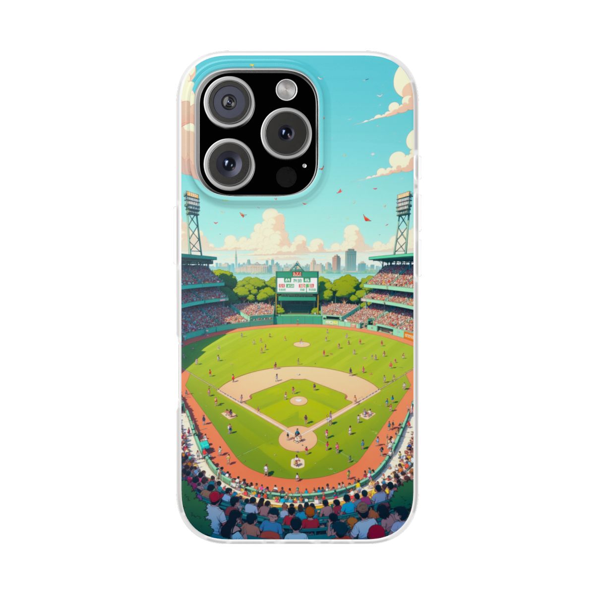 Baseball Park iPhone 16 Pro Flexi Phone Case Baseball Park iPhone 16 Pro Flexi Phone Case
