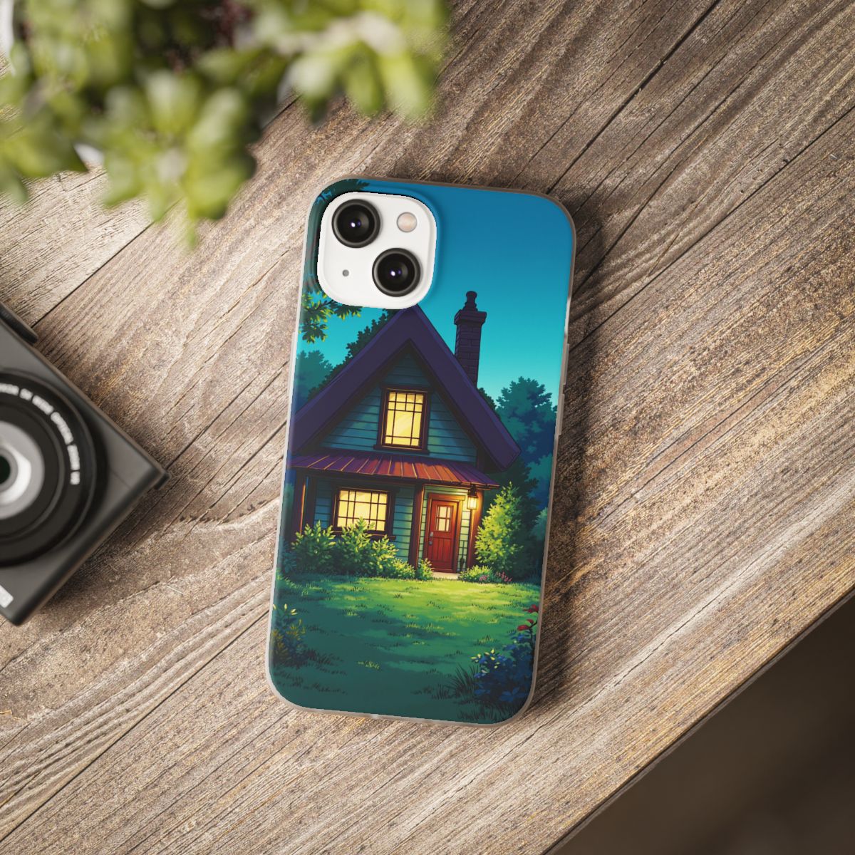 Cozy Hill Cottage iPhone 14 Flexi Phone Case Cozy Hill Cottage iPhone 14 Flexi Phone Case