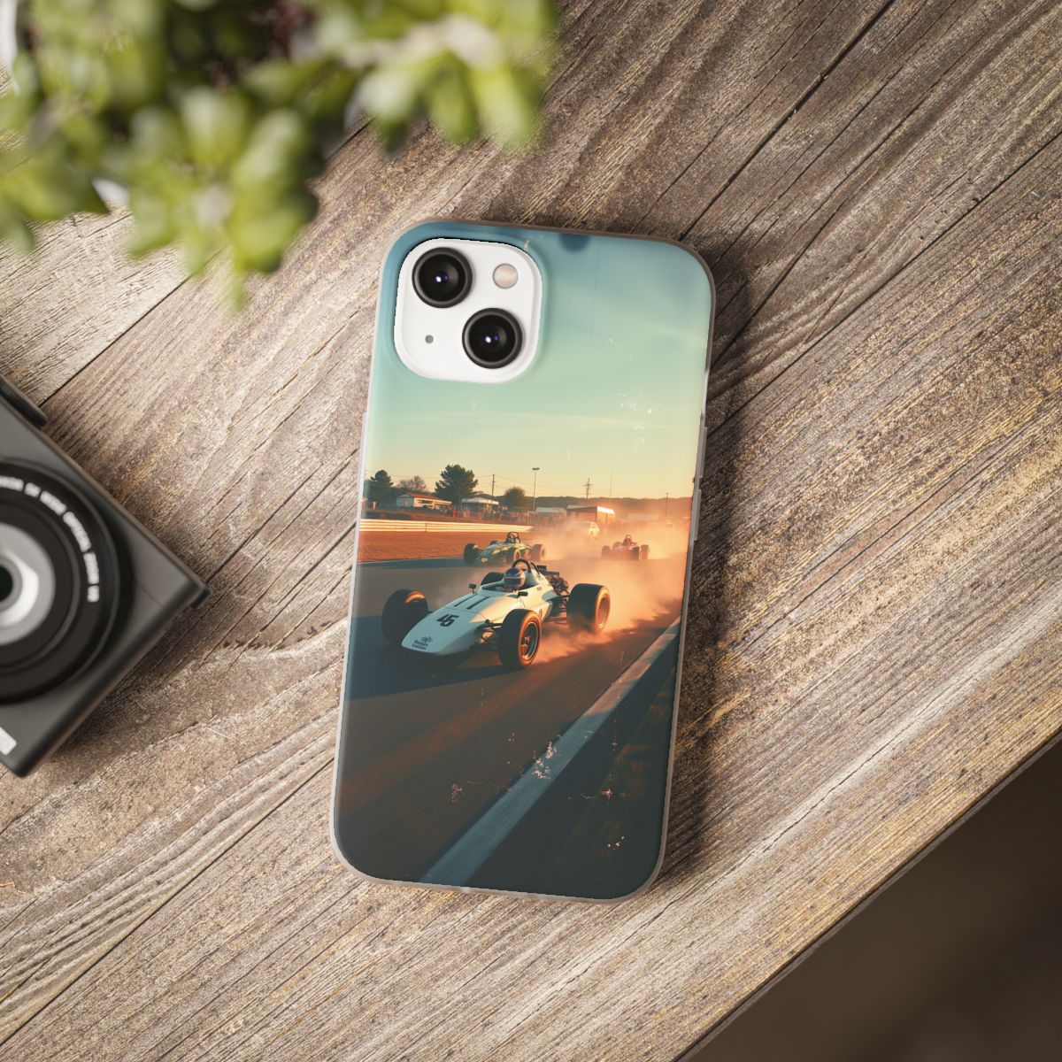 Neon Indy Race iPhone 14 – Flexi Phone Case Neon Indy Race iPhone 14 – Flexi Phone Case