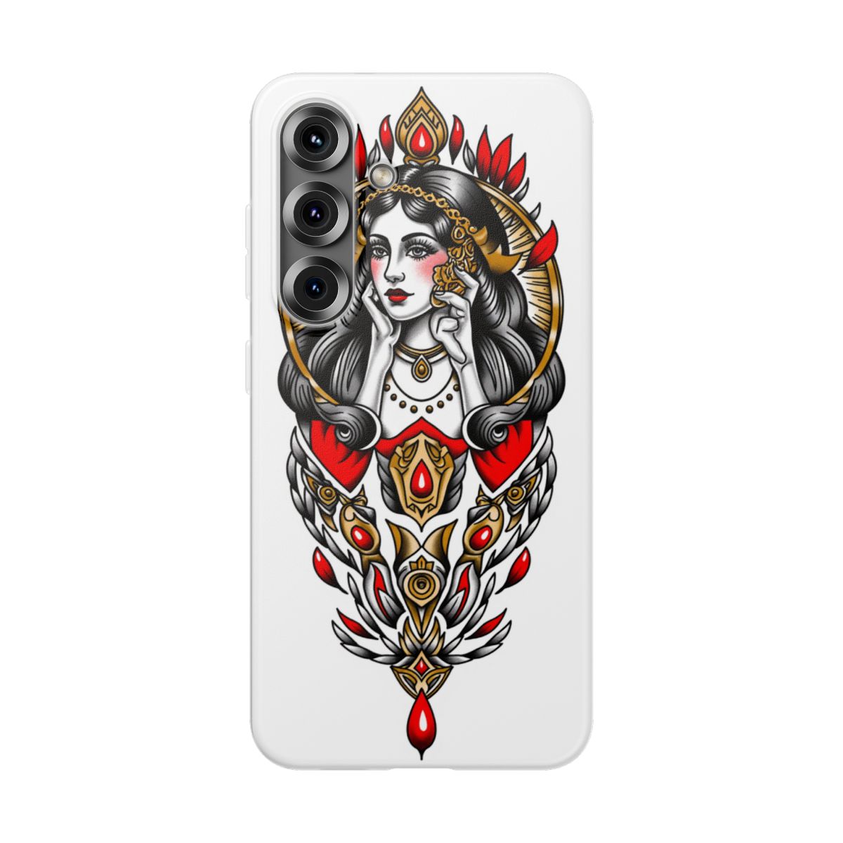 Regal Heart Queen Samsung Galaxy S25 – Flexi Phone Case Regal Heart Queen Samsung Galaxy S25 – Flexi Phone Case