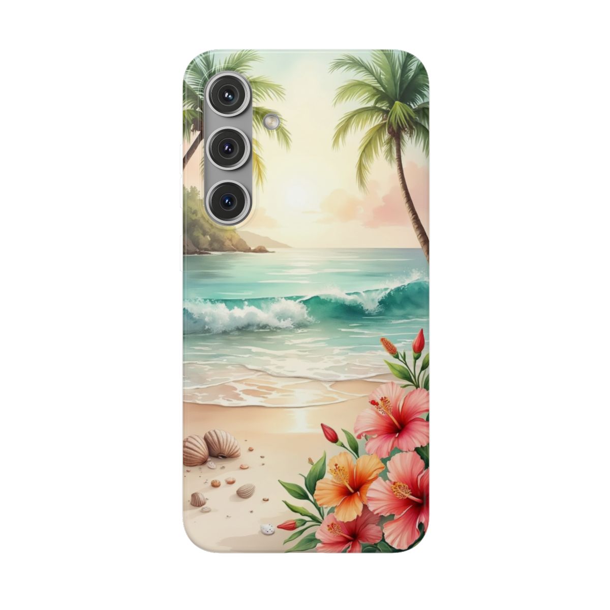 Florida Palm Scene Samsung Galaxy S24 Plus – Flexi Phone Case Florida Palm Scene Samsung Galaxy S24 Plus – Flexi Phone Case