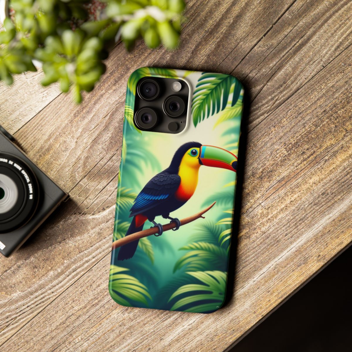Rainbow Toucan Slim Phone Case Rainbow Toucan Slim Phone Case
