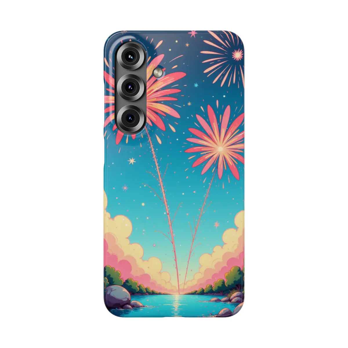 Fireworks Burst Slim Phone Case Fireworks Burst Slim Phone Case