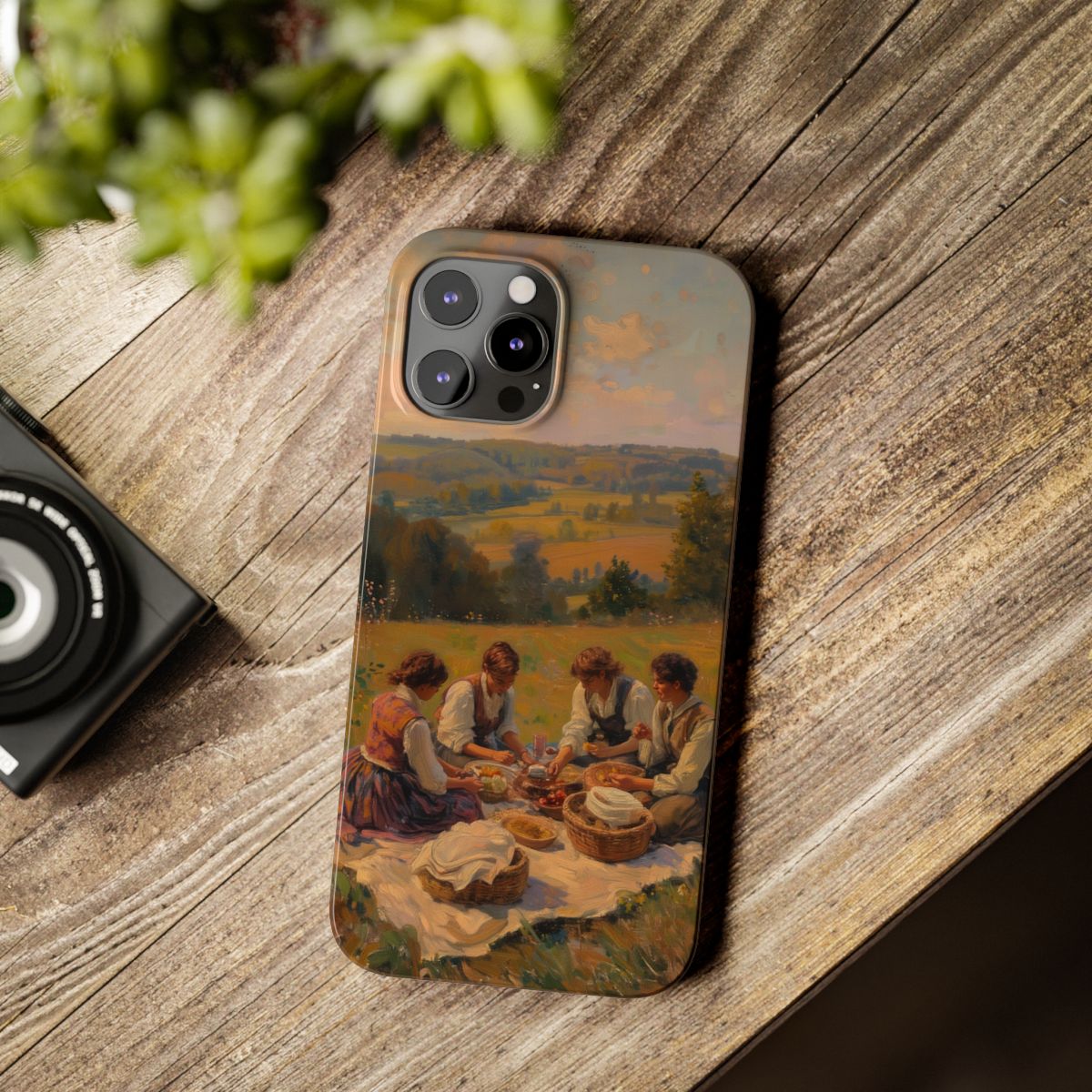 1800s Picnic Slim Phone Case 1800s Picnic Slim Phone Case
