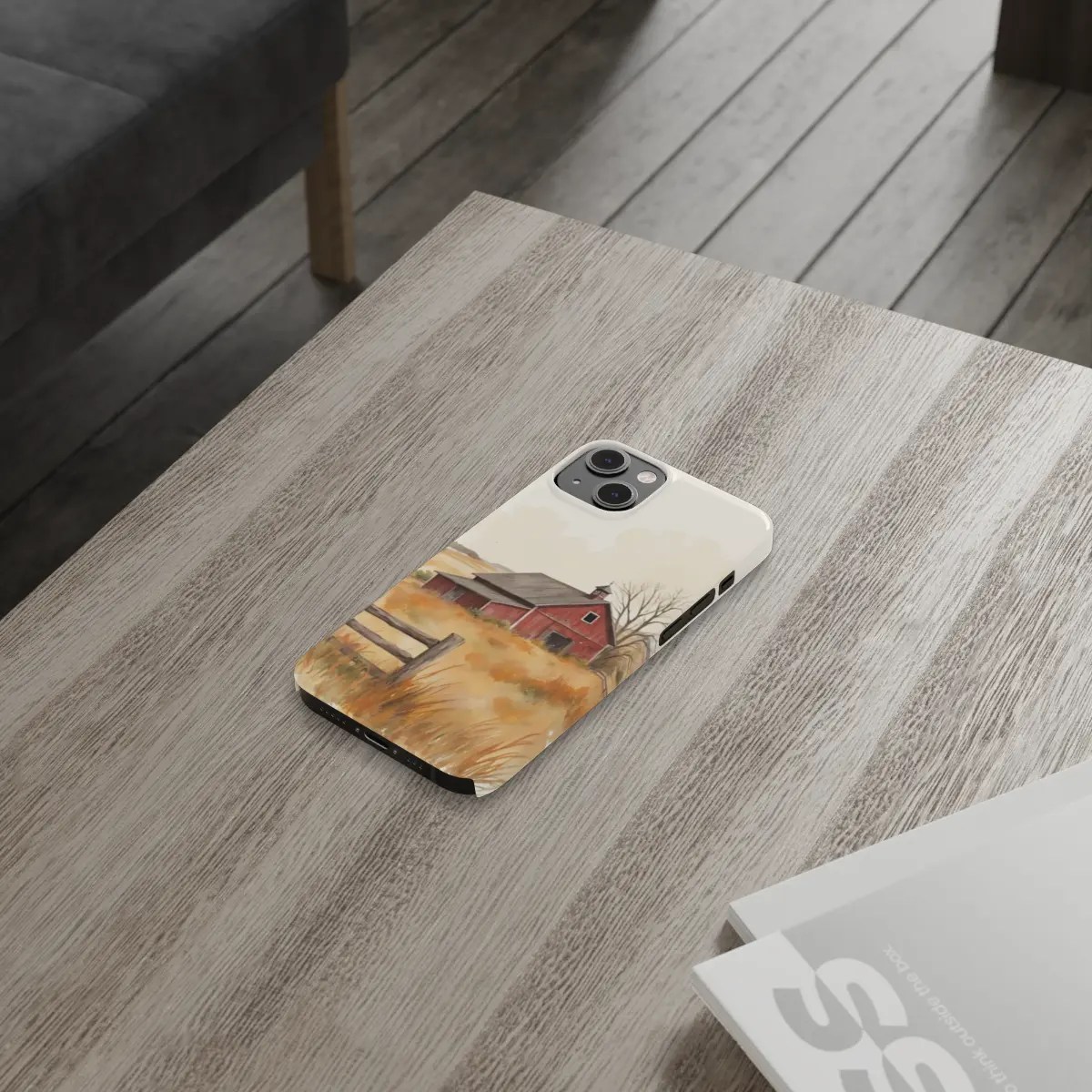 Iowa Farm Scene Slim Phone Case Iowa Farm Scene Slim Phone Case