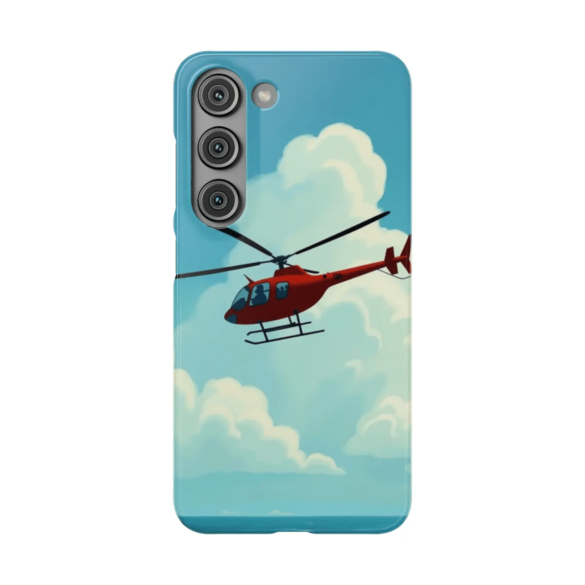 Helicopter Flight Slim Phone Case Helicopter Flight Slim Phone Case