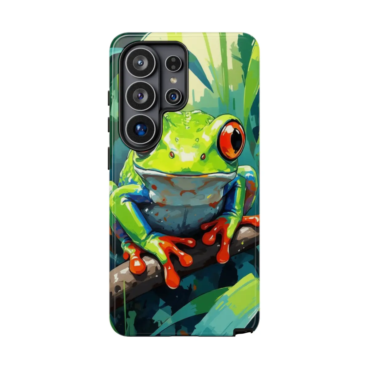 Frog Jungle Glow Tough Phone Case Frog Jungle Glow Tough Phone Case