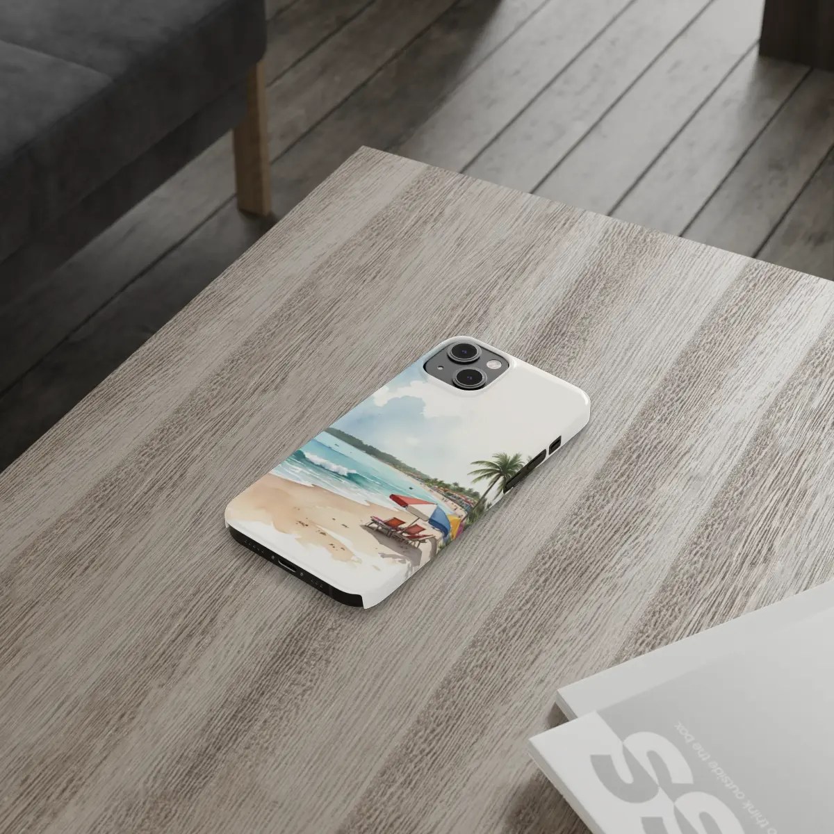 Beach Umbrellas Slim Phone Case Beach Umbrellas Slim Phone Case