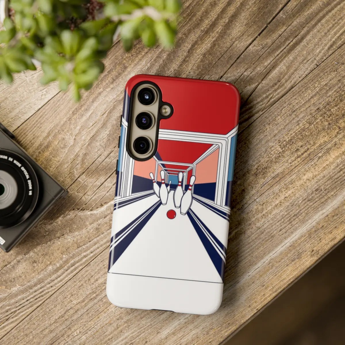 Bowling Alley Tough Phone Case