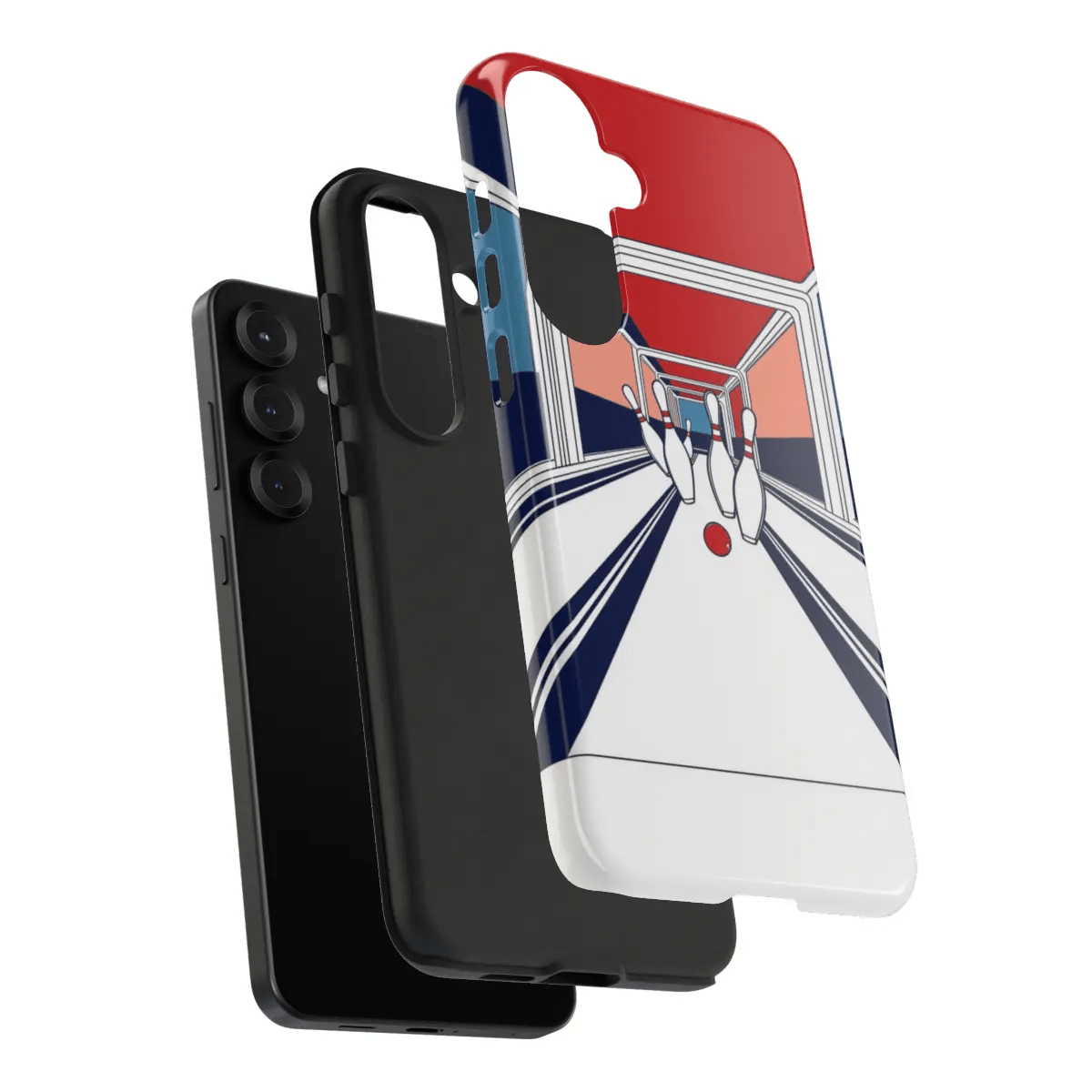 Bowling Alley Tough Phone Case