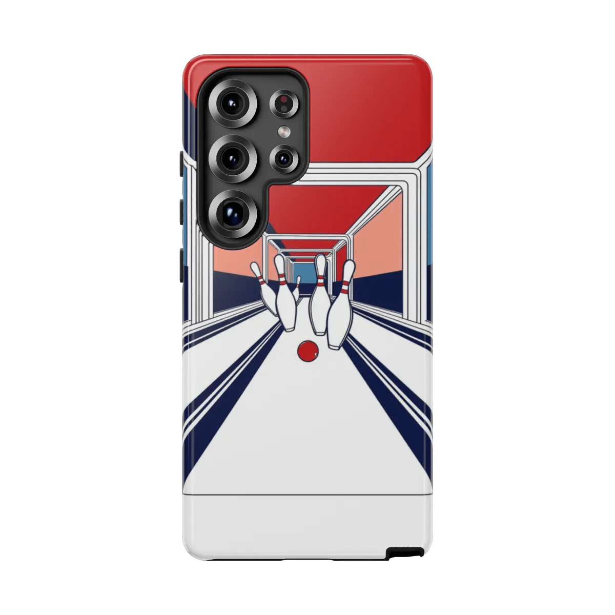 Bowling Alley Tough Phone Case