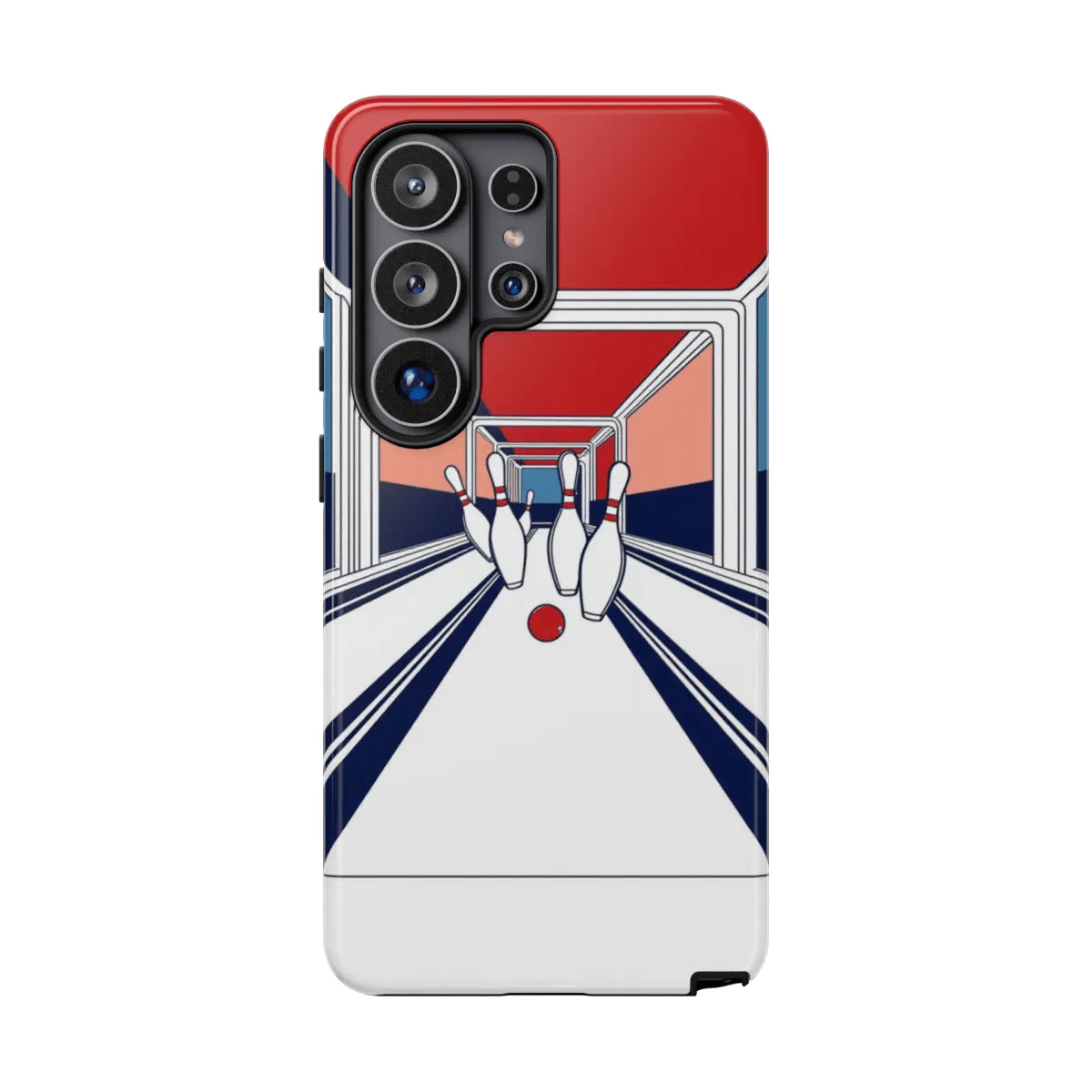 Bowling Alley Tough Phone Case