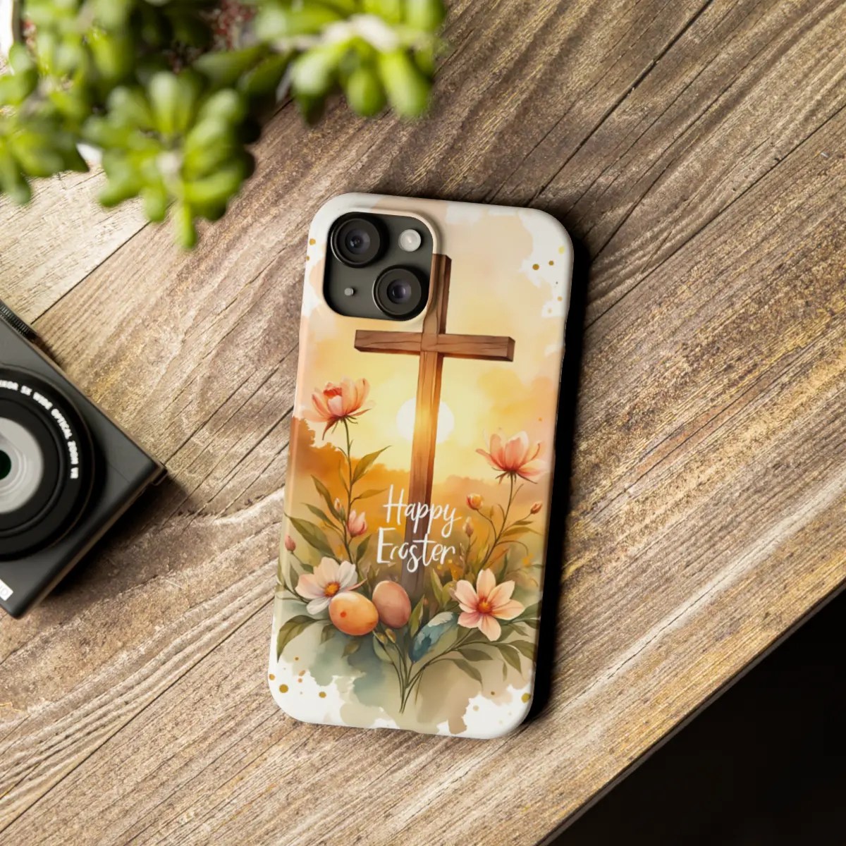 Easter Cross Slim Phone Case Easter Cross Slim Phone Case
