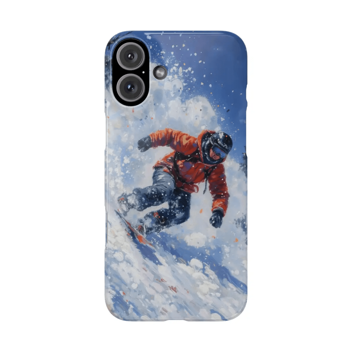 Snowboard Rush Slim Phone Case Snowboard Rush Slim Phone Case