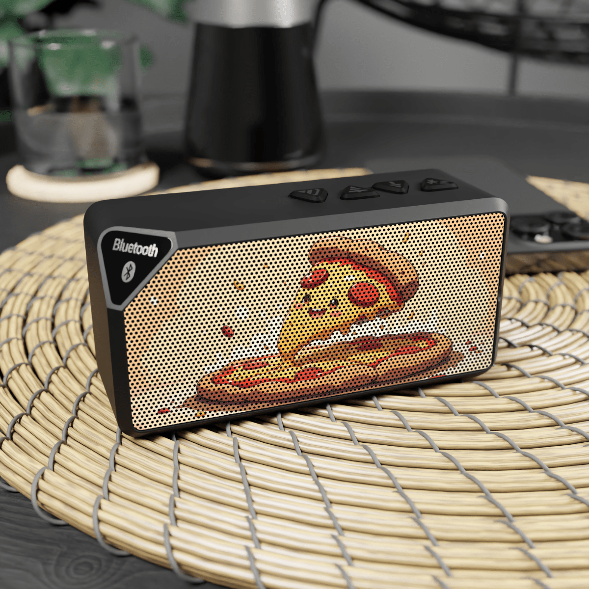 Pizza Smile Bluetooth Speaker Pizza Smile Bluetooth Speaker