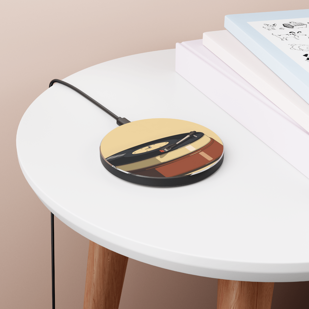 Record Player Charging Pad Record Player Charging Pad