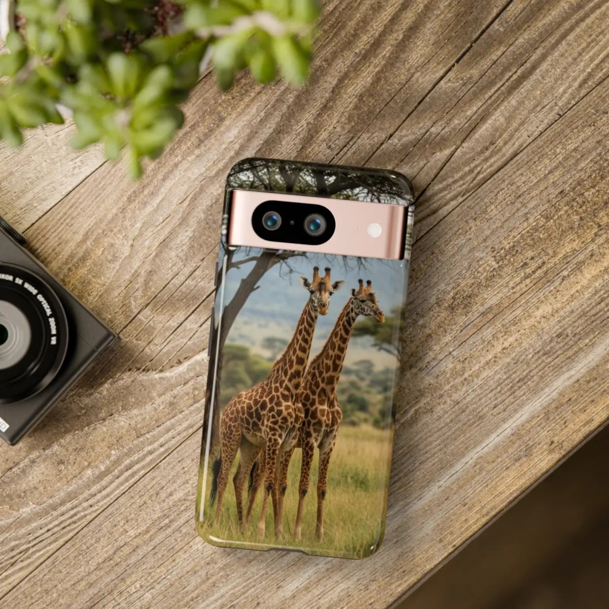 Giraffe Scene Tough Phone Case Giraffe Scene Tough Phone Case