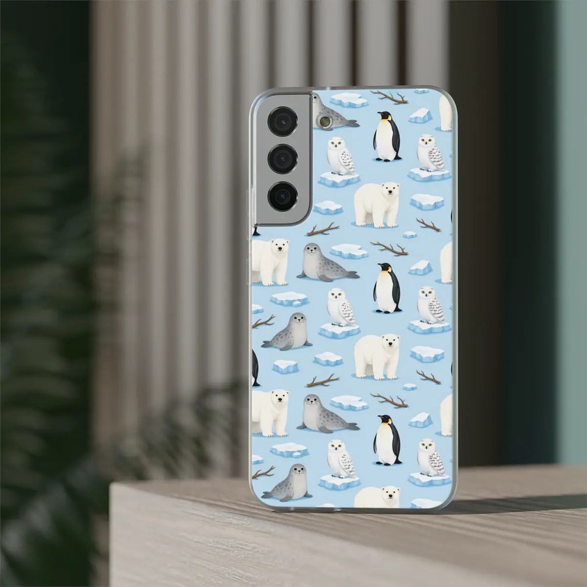 Arctic Animal Mix Flexi Phone Case Arctic Animal Mix Flexi Phone Case