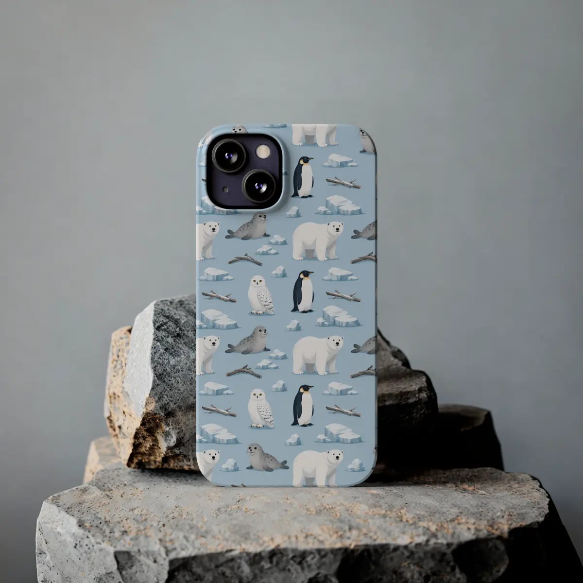 Arctic Animal Mix Slim Phone Case Arctic Animal Mix Slim Phone Case
