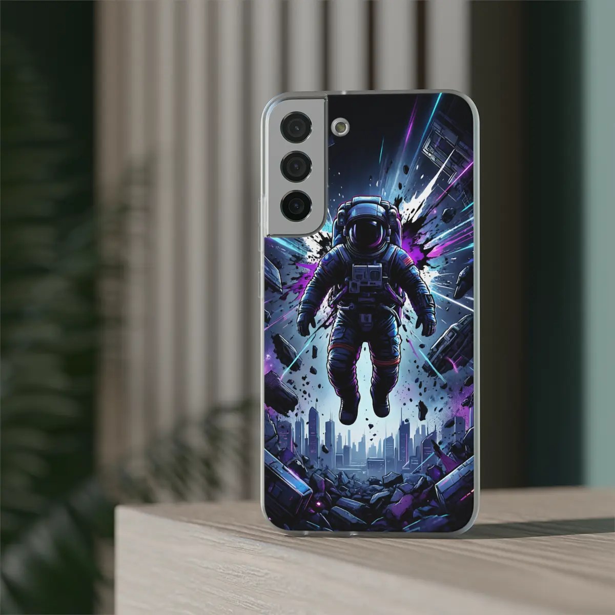 Sci Fi Astronaut Flexi Phone Case Sci Fi Astronaut Flexi Phone Case