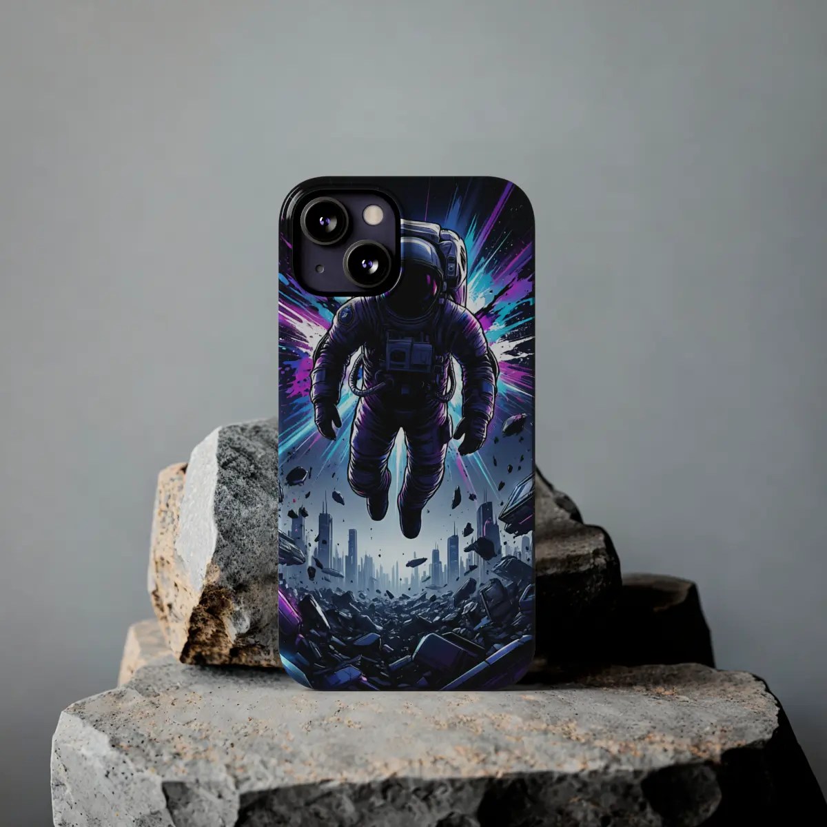 Sci Fi Astronaut Slim Phone Case Sci Fi Astronaut Slim Phone Case