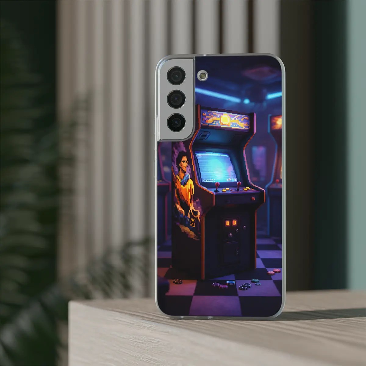 Pixel Arcade Flexi Phone Case Pixel Arcade Flexi Phone Case