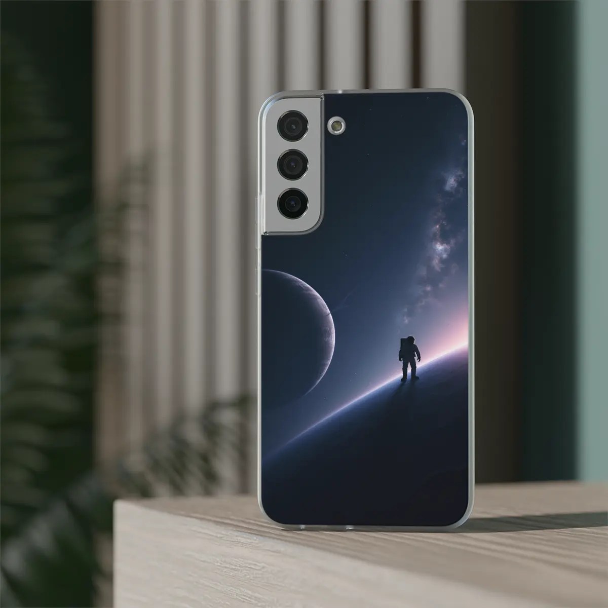 Lone Astronaut Flexi Phone Case Lone Astronaut Flexi Phone Case