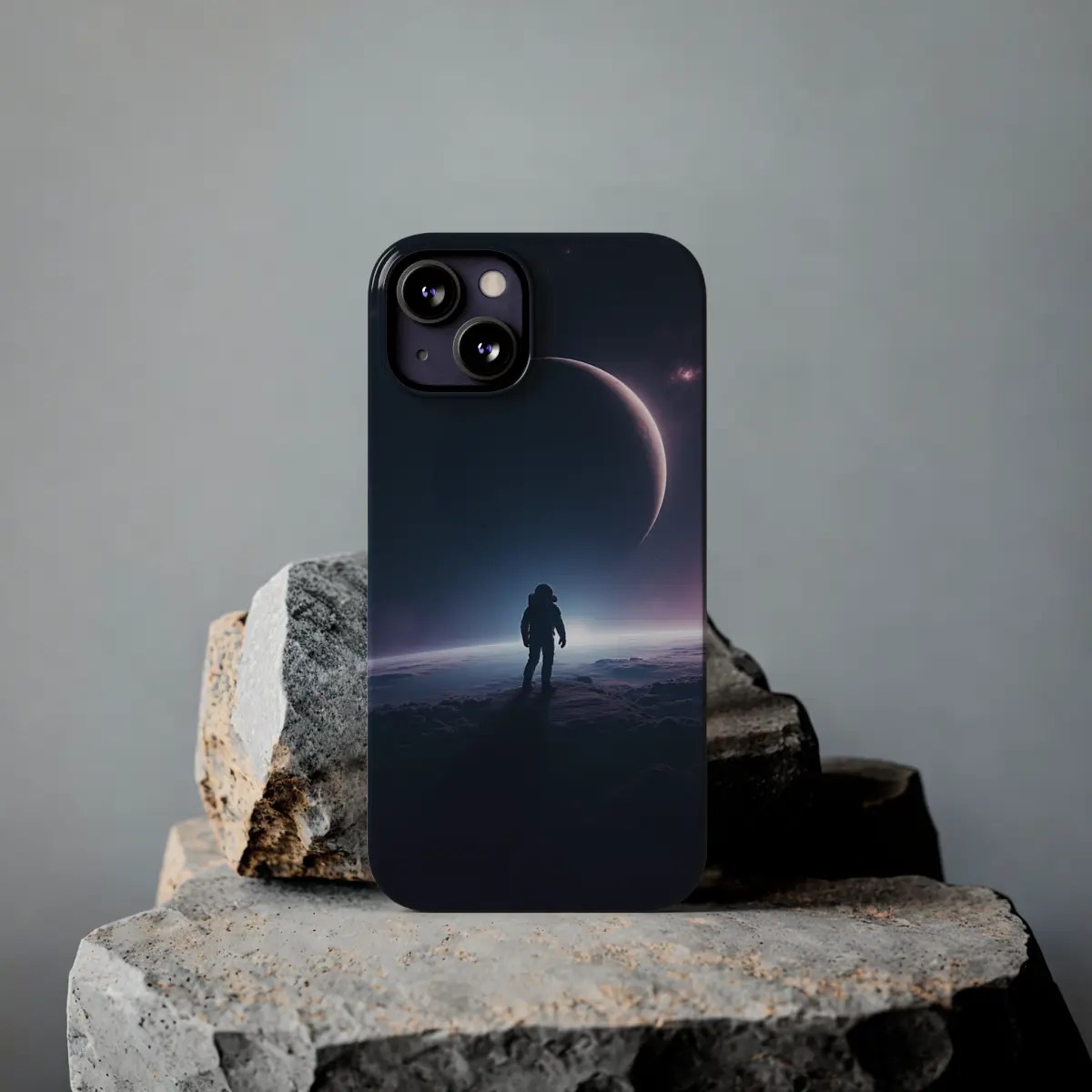 Lone Astronaut Slim Phone Case Lone Astronaut Slim Phone Case