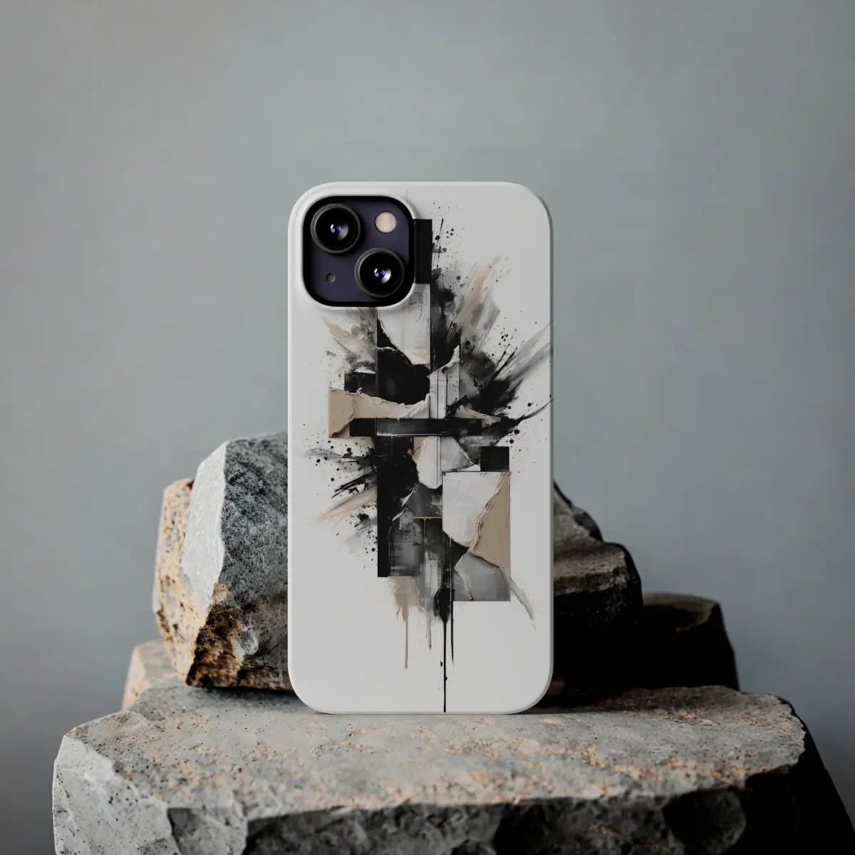 Block Fracture Slim Phone Case Block Fracture Slim Phone Case