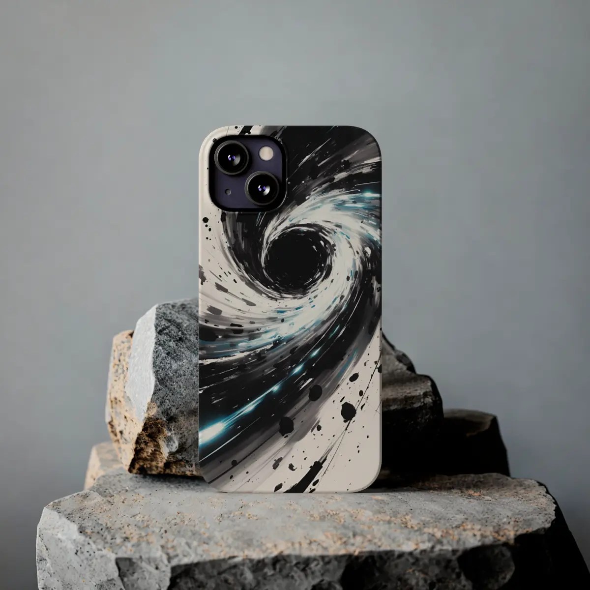 Black Hole Drift Slim Phone Case Black Hole Drift Slim Phone Case