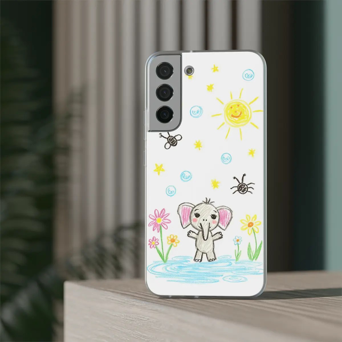 Baby Elephant Flexi Phone Case Baby Elephant Flexi Phone Case