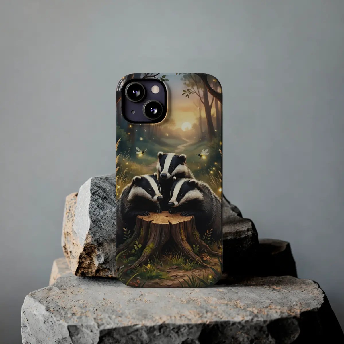 Badger Dusk Slim Phone Case Badger Dusk Slim Phone Case