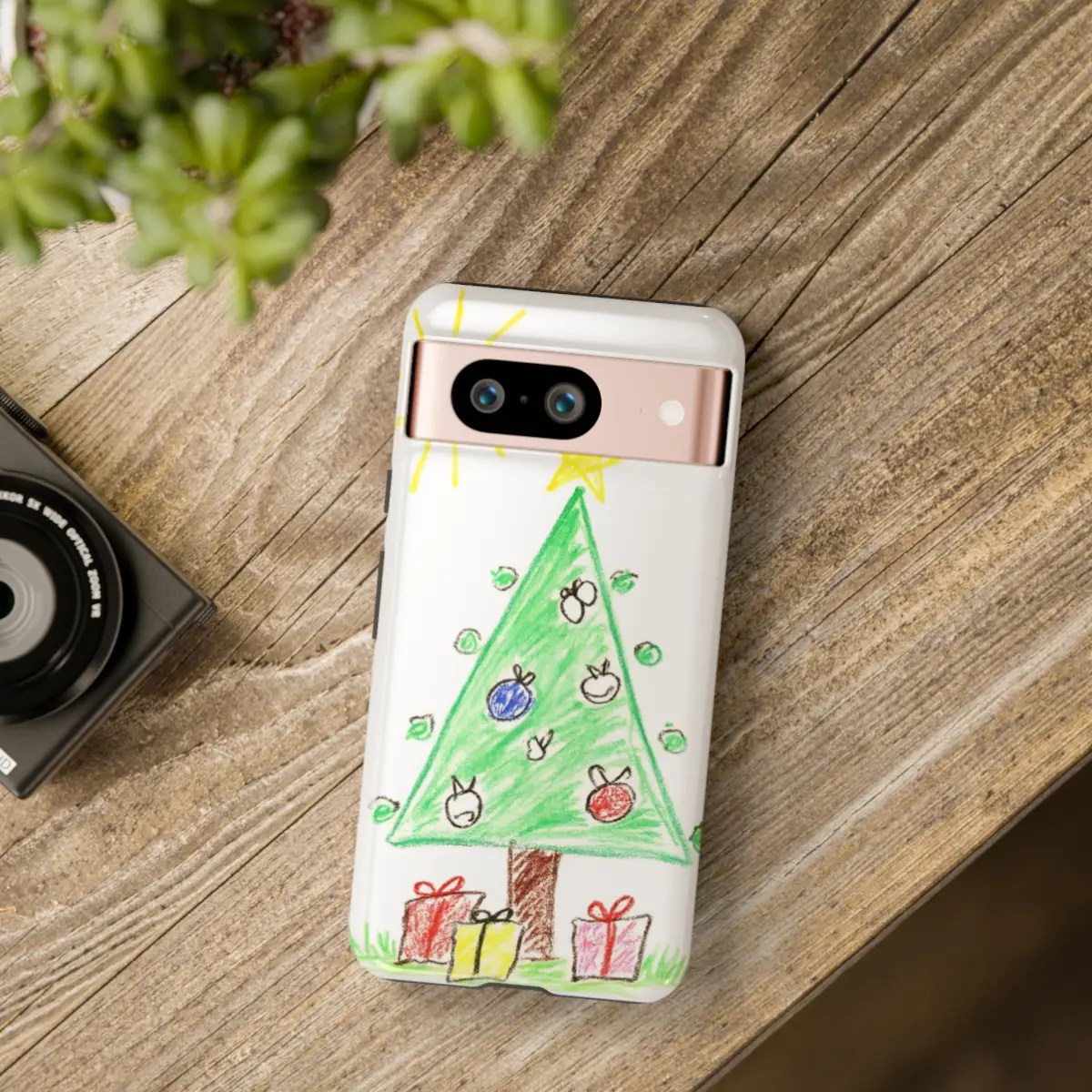 Crayon Tree JoyTough Phone Case Crayon Tree JoyTough Phone Case