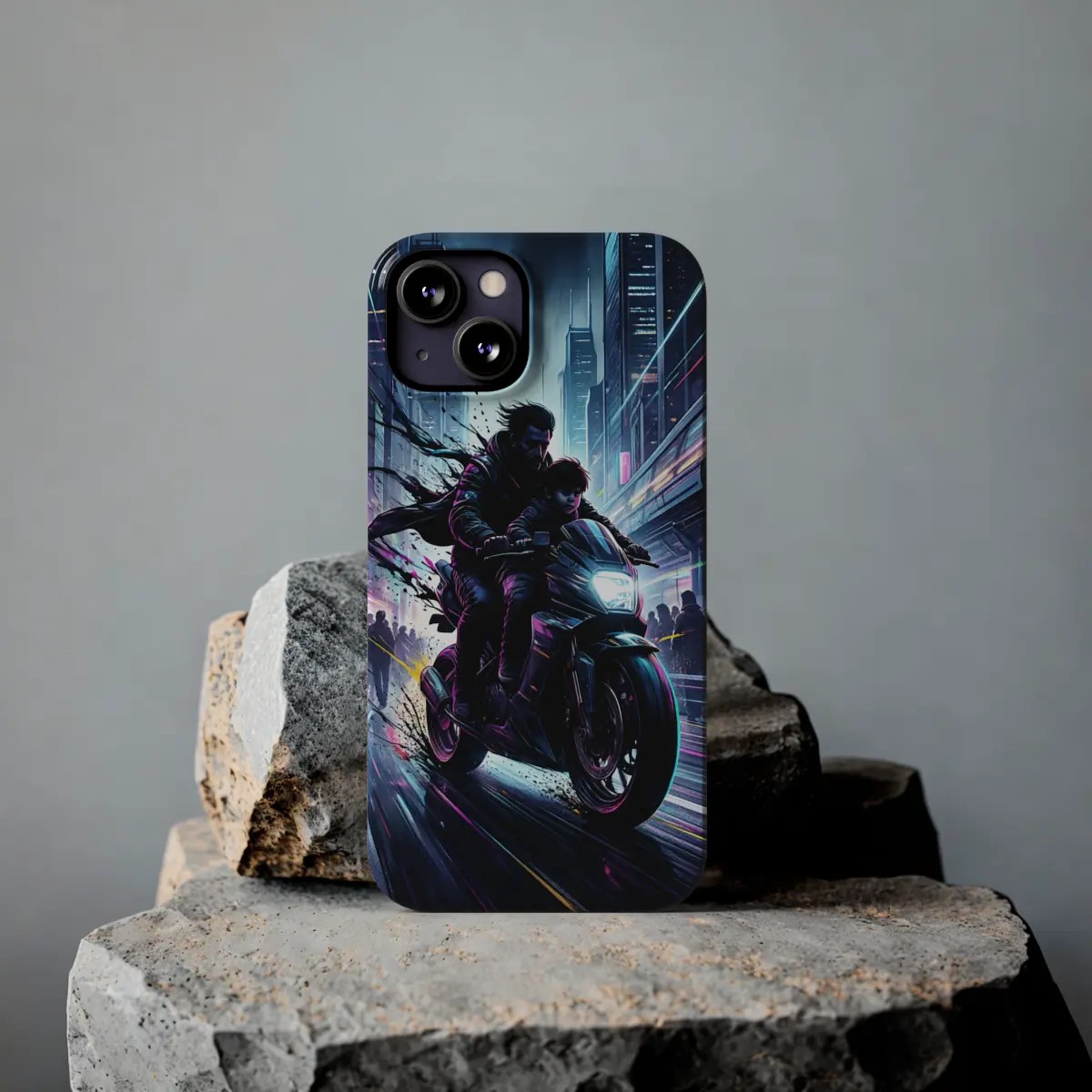 Neon Ride Duo Slim Phone Case Neon Ride Duo Slim Phone Case