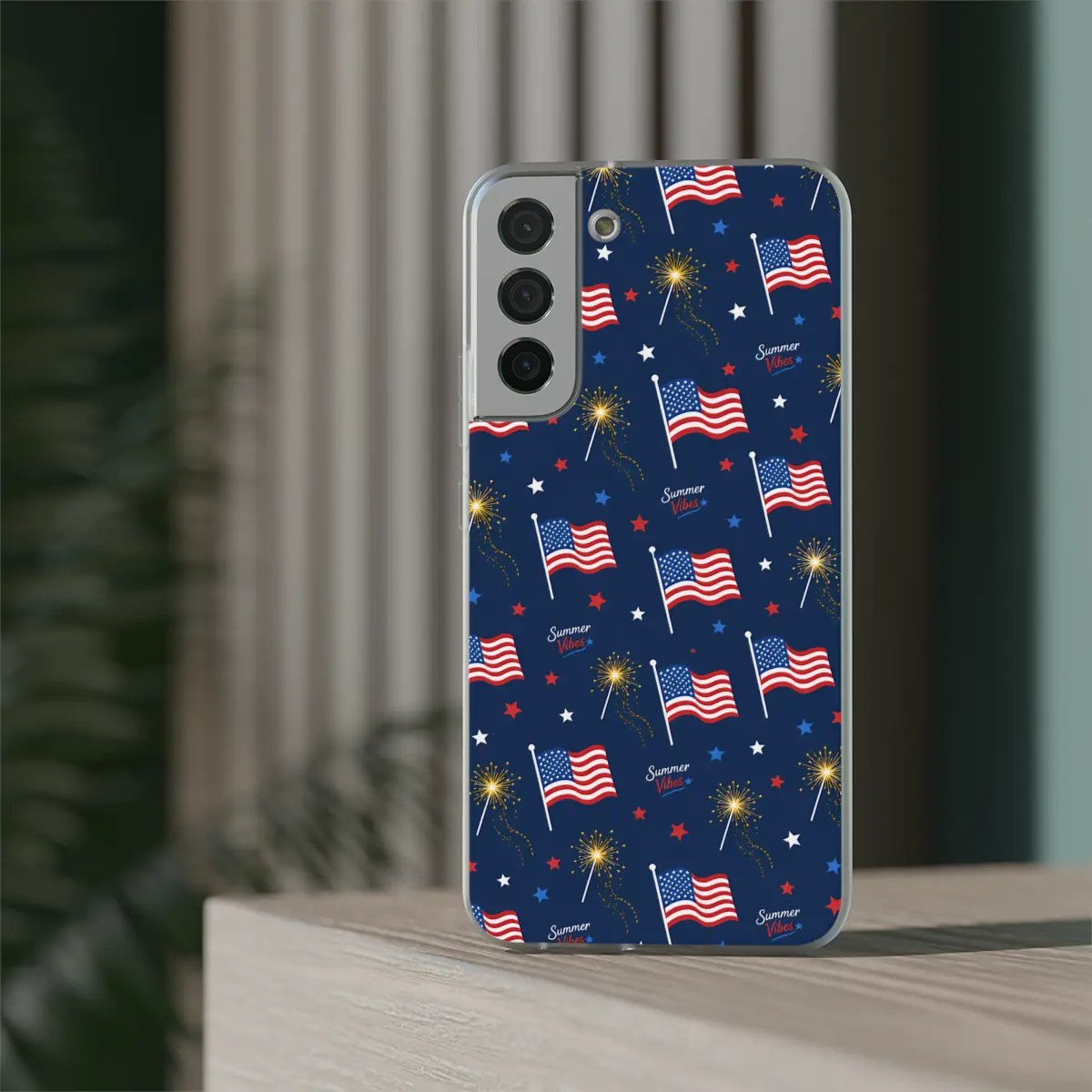 Flag Sparkle Flexi Phone Case Flag Sparkle Flexi Phone Case