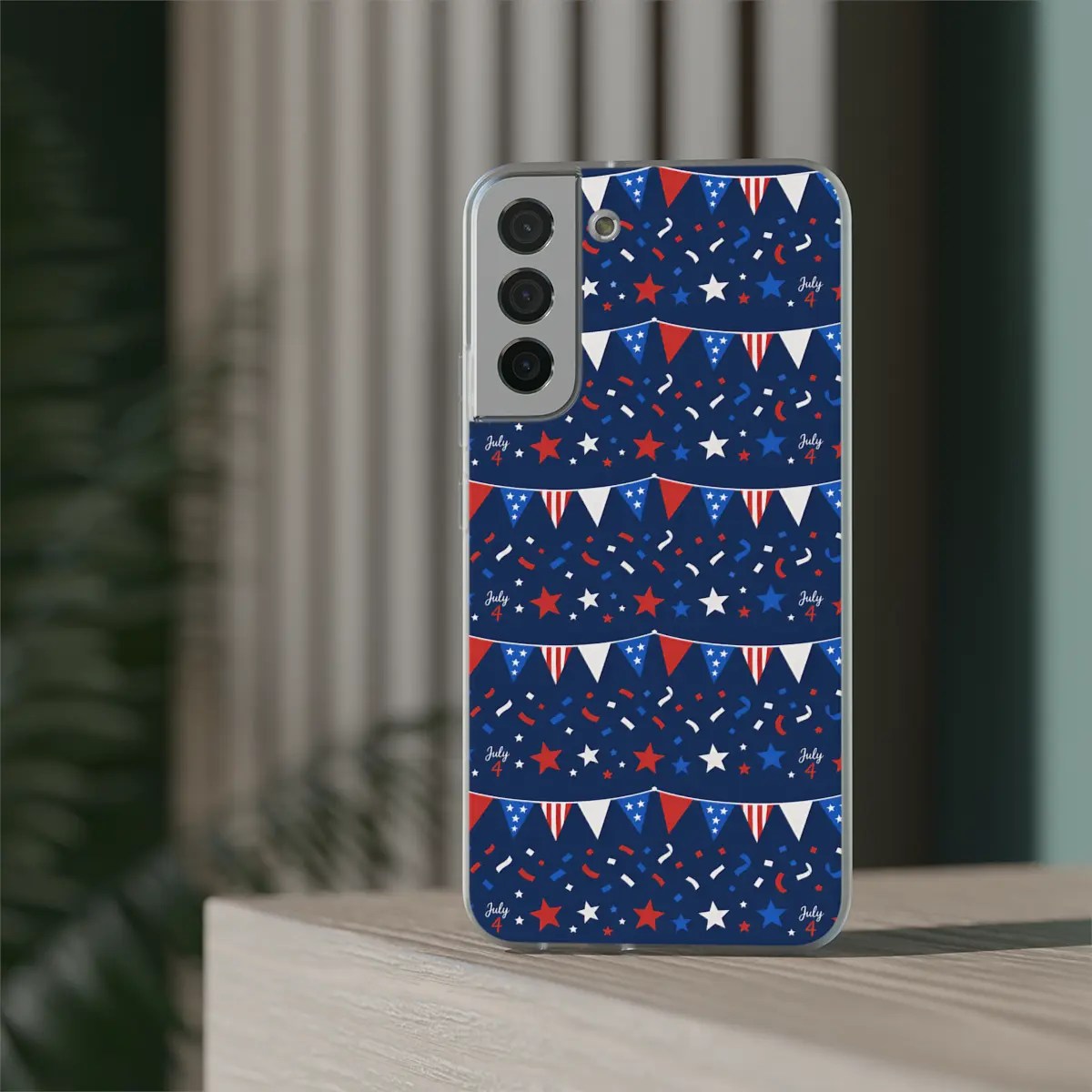 July 4 Bands Flexi Phone Case July 4 Bands Flexi Phone Case