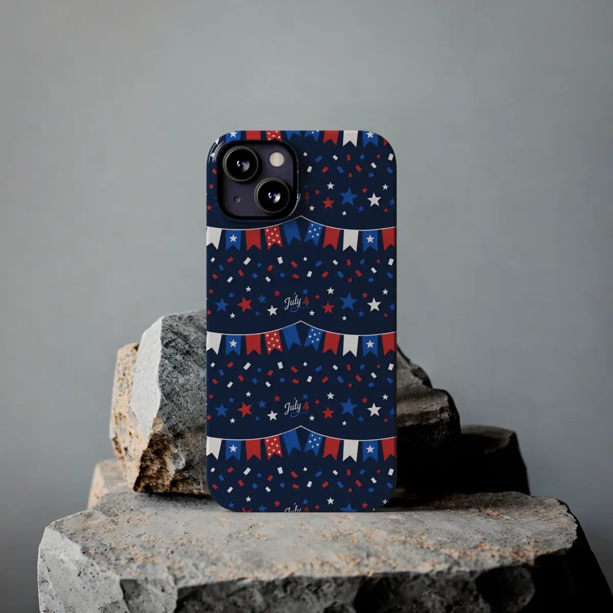 July 4 Bands Slim Phone Case July 4 Bands Slim Phone Case