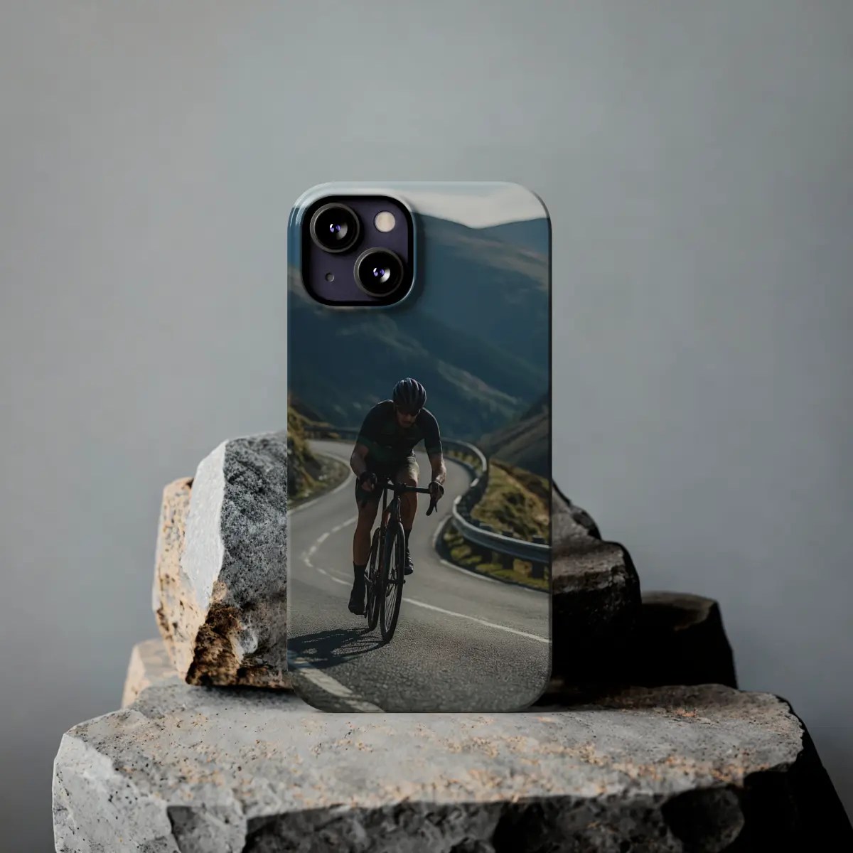 Mountain Cyclist Slim Phone Case Mountain Cyclist Slim Phone Case