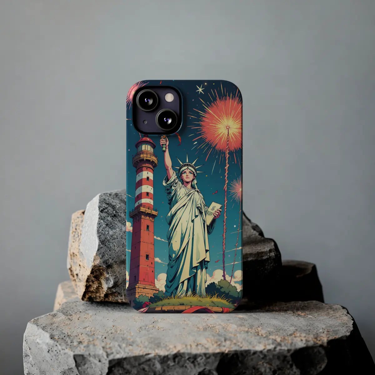 Liberty Torch Slim Phone Case Liberty Torch Slim Phone Case