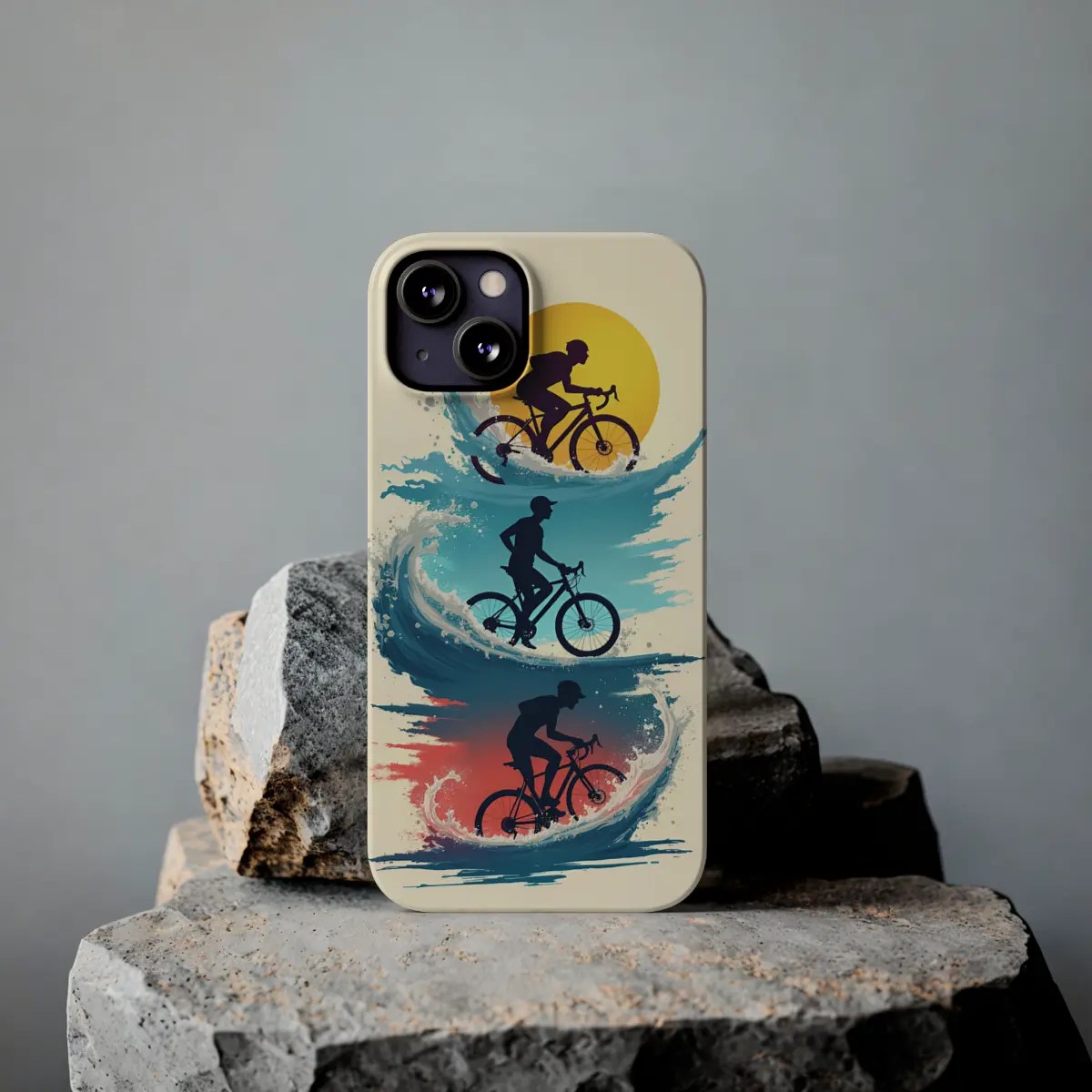 Triathlon Motion Slim Phone Case Triathlon Motion Slim Phone Case