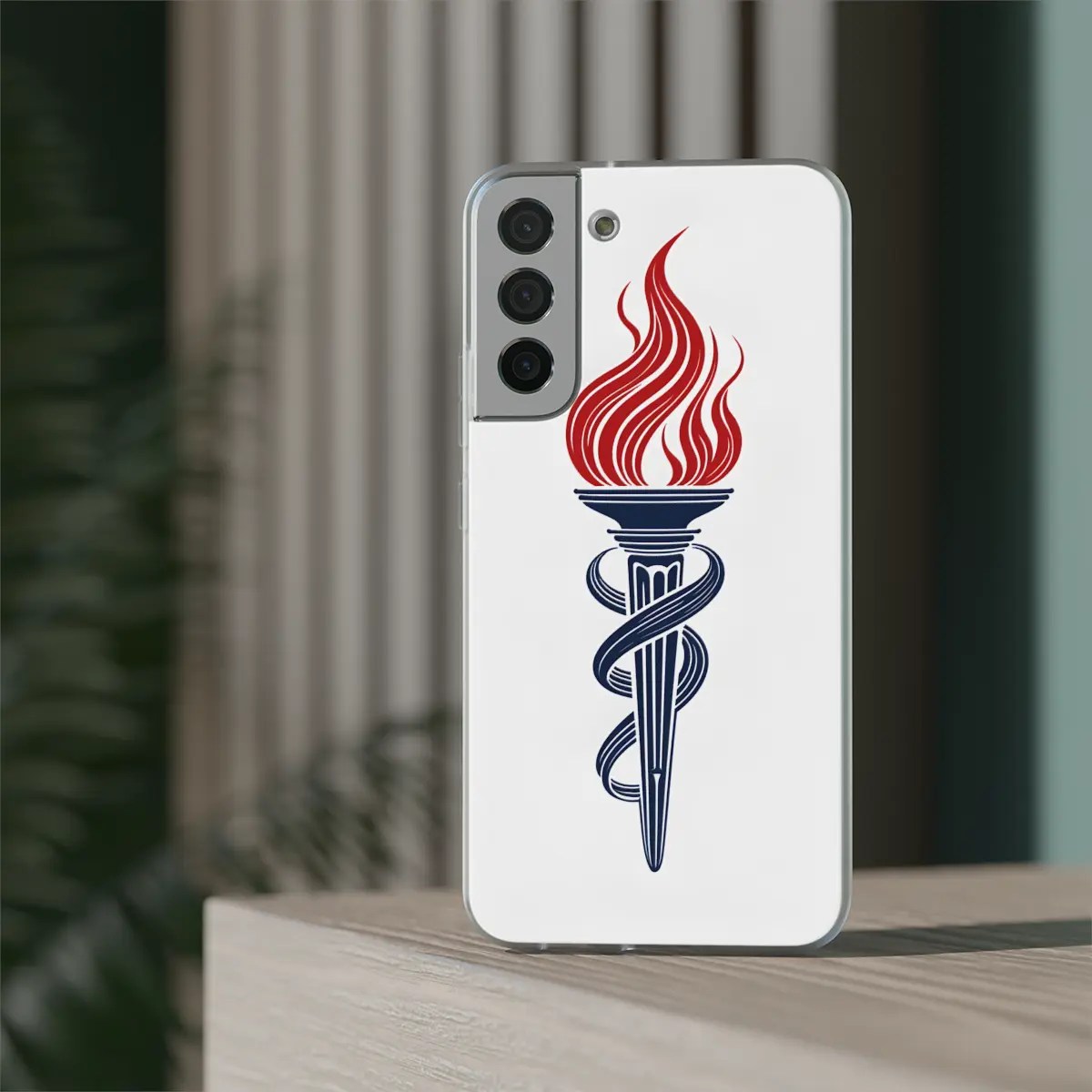 Torch Banner Flexi Phone Case Torch Banner Flexi Phone Case