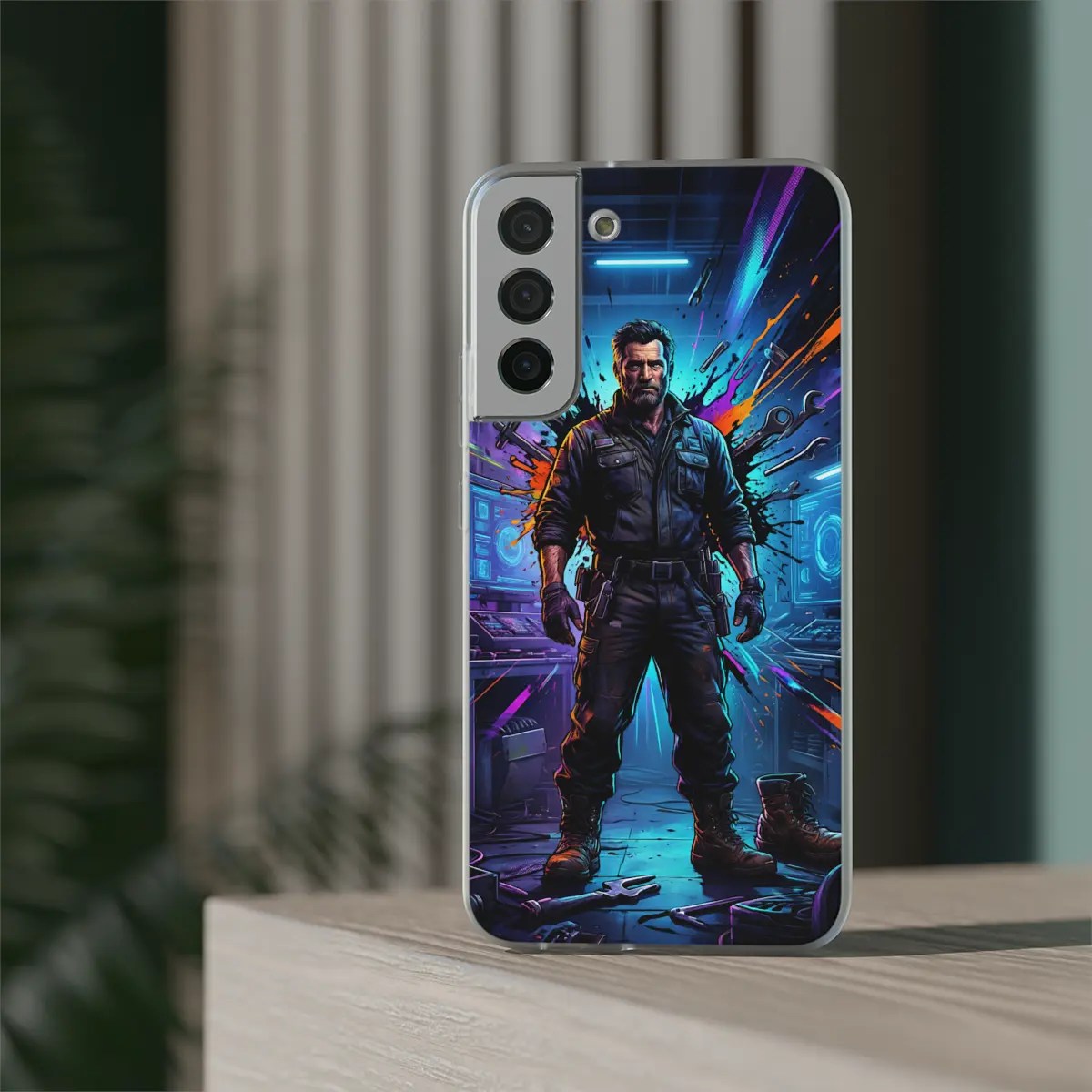 Mechanic Dad Flexi Phone Case Mechanic Dad Flexi Phone Case