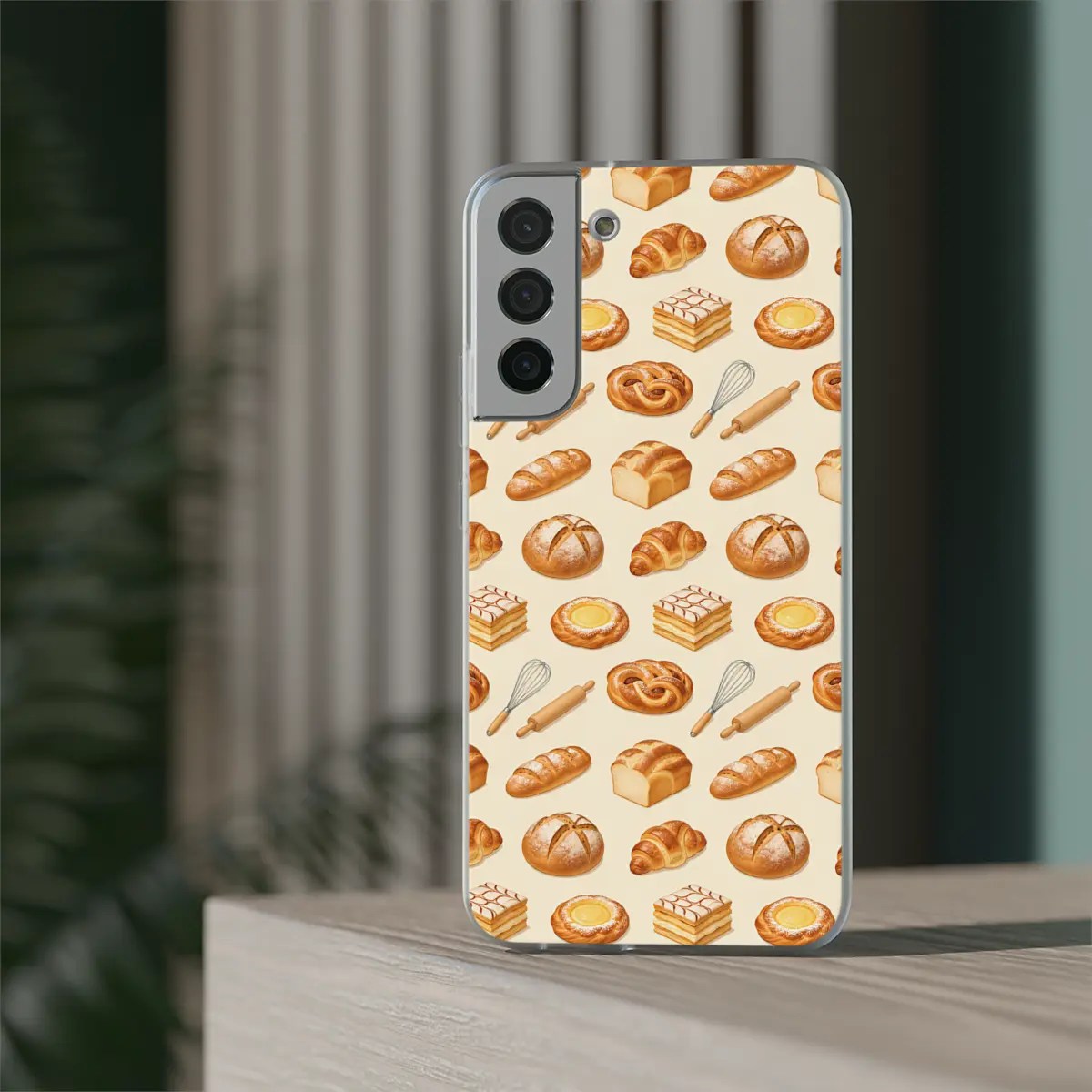 Bakery Grid Flexi Phone Case Bakery Grid Flexi Phone Case