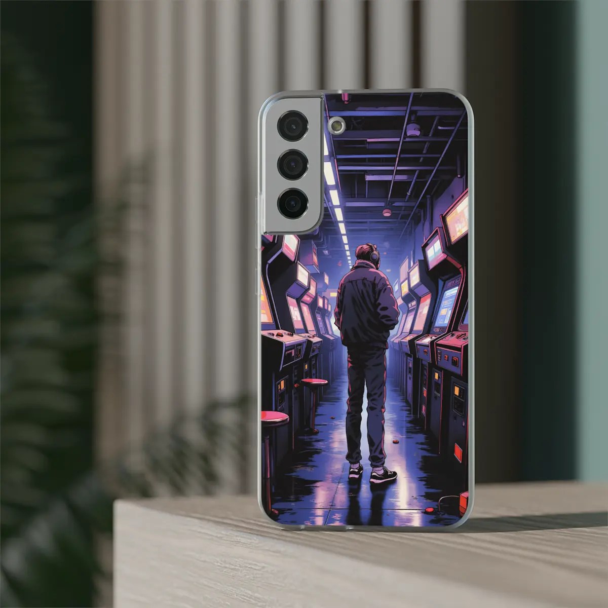 Arcade Night Flexi Phone Case Arcade Night Flexi Phone Case