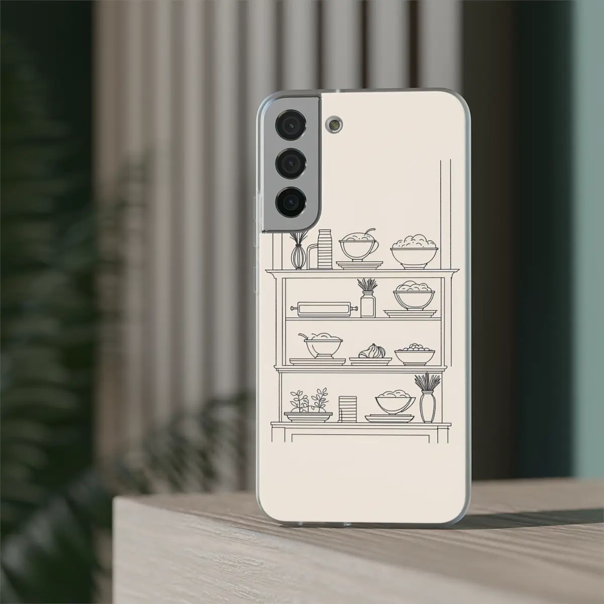 Bakery Shelf Flexi Phone Case Bakery Shelf Flexi Phone Case