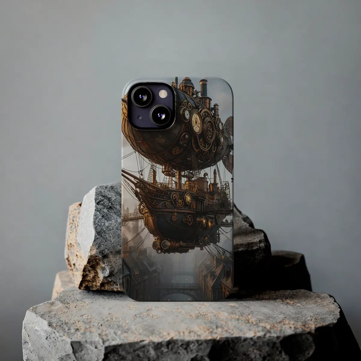 Clockwork Airship Slim Phone Case Clockwork Airship Slim Phone Case