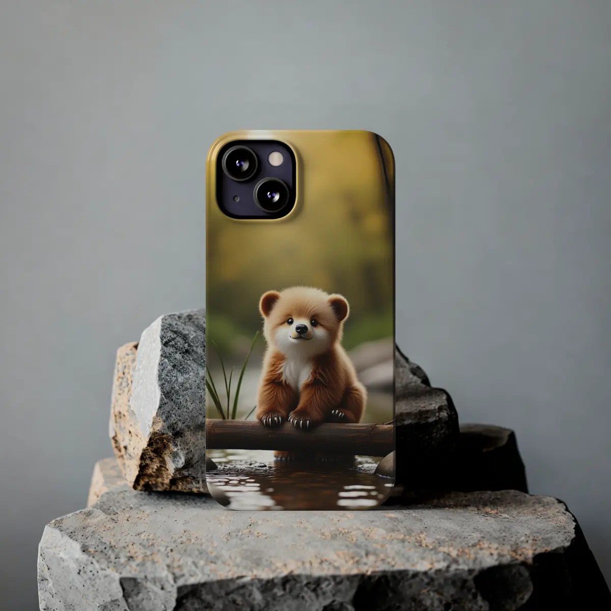 Bear Cub Drift Slim Phone Case Bear Cub Drift Slim Phone Case
