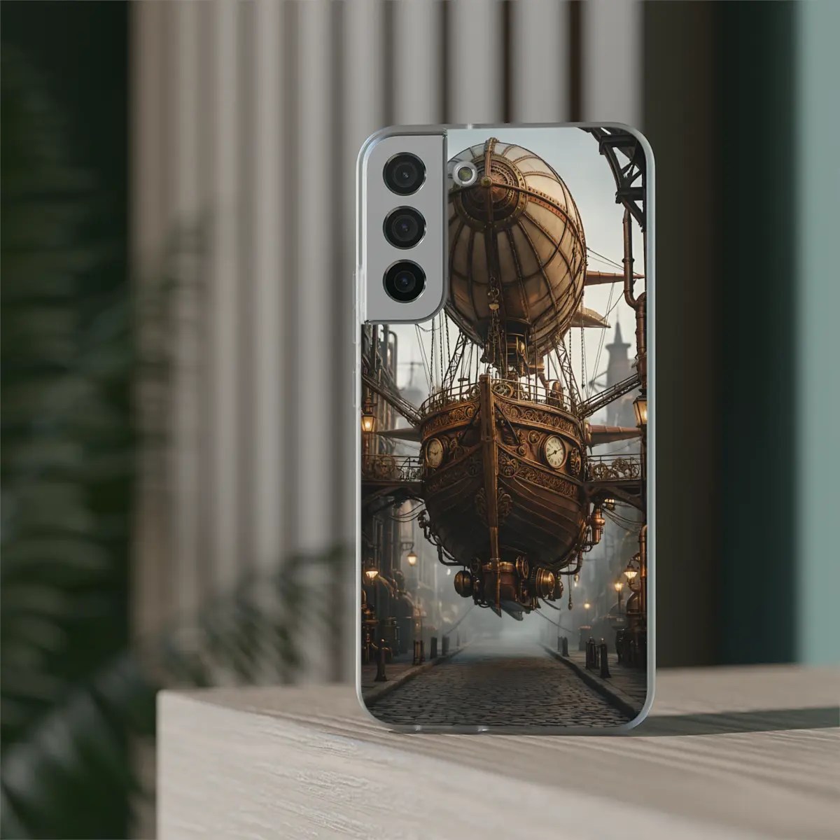 Airship Dock Flexi Phone Case Airship Dock Flexi Phone Case